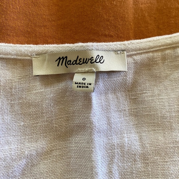 MADEWELL Button-Front Midi Dress - Picture 5 of 6